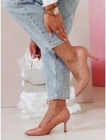 Dámské lodičky LUMARA pink FashionStreet na jehlovém podpatku ZY0729 Dámské lodičky LUMARA pink FashionStreet na jehlovém podpatku ZY0729