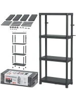 STACKARO SOLID KISTENBERG GARÁŽOVÝ SKLEPNÍ REGÁL