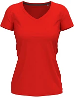 Stedman Stretch-T V-neck Women Dámské tričko s výstřihem do V 05.9710 scarlet red Stedman Stretch-T V-neck Women Dámské tričko s výstřihem do V 05.9710 scarlet red