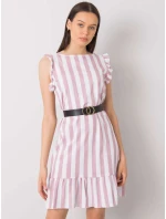 Šaty DHJ SK 11595.24P tmavě růžové Šaty DHJ SK 11595.24P tmavě růžové