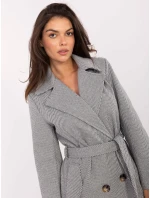 IT PL A9590.85 kabát bílý šedý