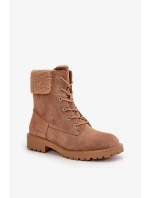 Dámské kotníkové boty QT86 Taupe hnědá - Seastar Dámské kotníkové boty QT86 Taupe hnědá - Seastar