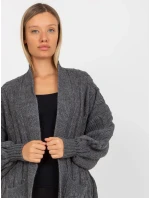 Dámský svetr LC SW 8032  tmavě šedý