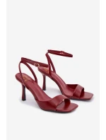 Sandály na podpatku model 222263 Step in style Sandály na podpatku model 222263 Step in style