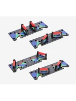 Multifunkční push-up deska HMS PU10 červená