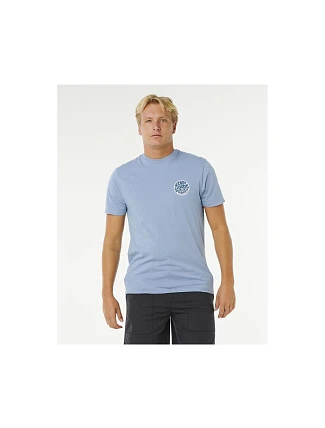 Pánské tričko RIP CURL Wettie Passage Icon Tee, modré Pánské tričko RIP CURL Wettie Passage Icon Tee, modré