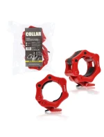 Červené HMS svorky s aretací čelistí (2 ks) ZG1000R