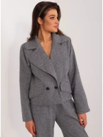 LK MA bunda 509562 1.03 šedá černá