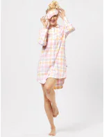 Košile Key LND 486 B24 Flanelová dlouhá/r S-L rozepínací