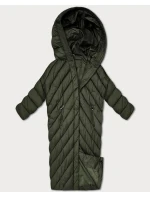 Zimní bunda netopýřího typu v barvě khaki Minority (P3-6026-22) Zimní bunda netopýřího typu v barvě khaki Minority (P3-6026-22)