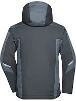 Daiber JN 824 Pracovní zimní softshellová bunda - Strong 02.0824 black/carbon