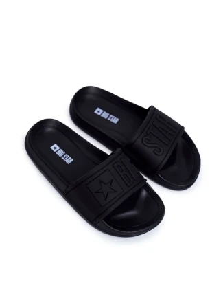 Dětské módní pantofle Big Star - černé Dětské módní pantofle Big Star - černé