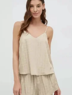 Dámské pyžamo O2BX06WEUZ0 F151 béžová - Guess