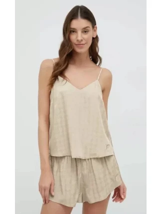 Dámské pyžamo O2BX06WEUZ0 F151 béžová - Guess