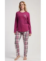 Dámské pyžamo dlouhé Andrea