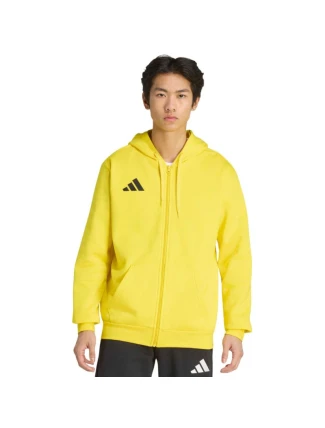Pánská mikina adidas Entrada 26 Full Zip Hoody žlutá KF8964 pánská
