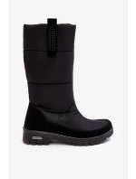 Dámské zateplené sněhule Progress PROGJ-22-136 Černé