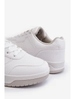 Bílé pánské tenisky z ekokože Radikalle