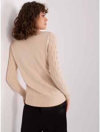 Jumper AT SW 2324 2.68 světle béžový