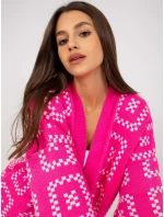 Dámský svetr LC SW 0296 fluo růžový