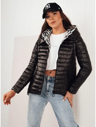 Dámská prošívaná bunda VANLY černá FashionStreet TY4270 Dámská prošívaná bunda VANLY černá FashionStreet TY4270