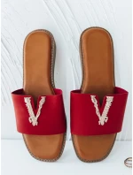 Dámské žabky SOLVINA red FashionStreet ZY0960