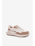 Dámské sneakers Big Star RR274A216 HI-POLY SYSTEM Béžové