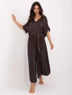 TW SP BI kalhoty 81733.14 tmavě hnědé