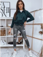 Dámská bunda bomber SISI zelená FashionStreet TY1858z