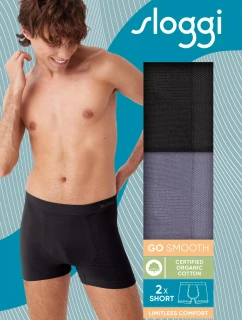 sloggi men GO Smooth Short C2P - BLACK - SLOGGI BLACK - SLOGGI