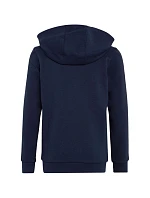 Fleecová mikina adidas Essentials 3-Stripes se zipem Jr IC0600