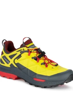 Aku Rocket DFS Gore-tex pánská turistická obuv žlutá