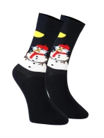 Vánoční unisex ponožky na dárek – set 3 párů mix barev