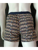 Pánské trenýrky 112072 4R504 18855 hnědé se vzorem - Emporio Armani Pánské trenýrky 112072 4R504 18855 hnědé se vzorem - Emporio Armani