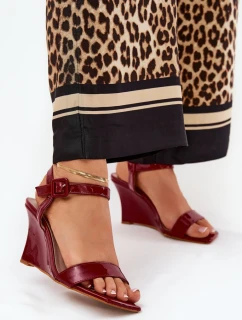 Bota na klínech model 210796 Step in style