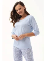 Dámské pyžamo Luna 343 3/4 3XL Dámské pyžamo Luna 343 3/4 3XL