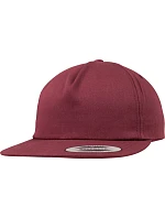 Flexfit 6502 5 panelová Snapback kšiltovka 55.6502 maroon