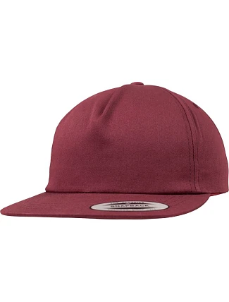 Flexfit 6502 5 panelová Snapback kšiltovka 55.6502 maroon