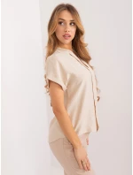 Halenka D60103F11204A béžová Halenka D60103F11204A béžová