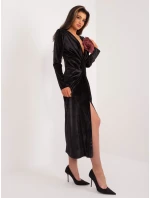 LK SK 509552 šaty.16X černá LK SK 509552 šaty.16X černá