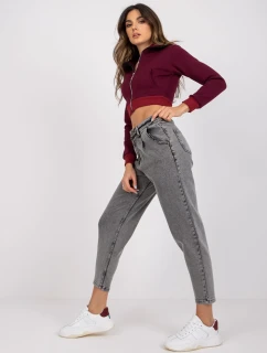 Džínové kalhoty MR SP 255.56P tmavě šedá