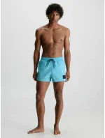 Pánské plavky Short Drawstring Swim Shorts CK Nylon KM0KM00868CU8 modrá - Calvin Klein