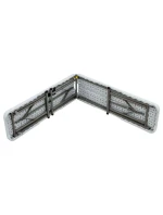 CATERINGOVÁ LAVICE SKLÁDACÍ 183X28X43CM BÍLÁ CATERINGOVÁ LAVICE SKLÁDACÍ 183X28X43CM BÍLÁ