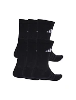 Adidas Cushioned Crew 6 párů ponožek černé KE5499