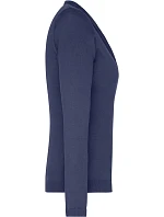 Daiber JN 660 Dámský pletený cardigan s výstřihem do V 02.0660 navy Daiber JN 660 Dámský pletený cardigan s výstřihem do V 02.0660 navy