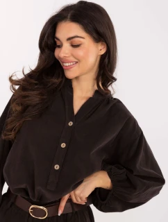 Košile IT KS 233607.63 tmavě hnědá