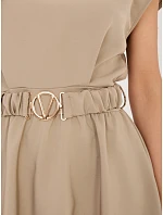 Šaty MI SK 3430 1.01 tmavě lila