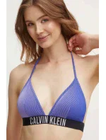 Dámská plavková podprsenka KW0KW02610 C86 modrá - Calvin Klein Dámská plavková podprsenka KW0KW02610 C86 modrá - Calvin Klein