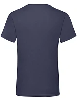Fruit of the Loom Valueweight V-Neck T Tričko s výstřihem do V 16.1066 navy