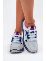 Dámské Sportovní Boty Na Platformě Big Star RR274A225 HI-POLY SYSTEM Modré